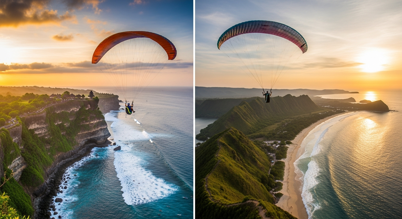 Paragliding Bali vs. Lombok 2027: Which Island Offers Better Coastal Views and Wind Conditions?