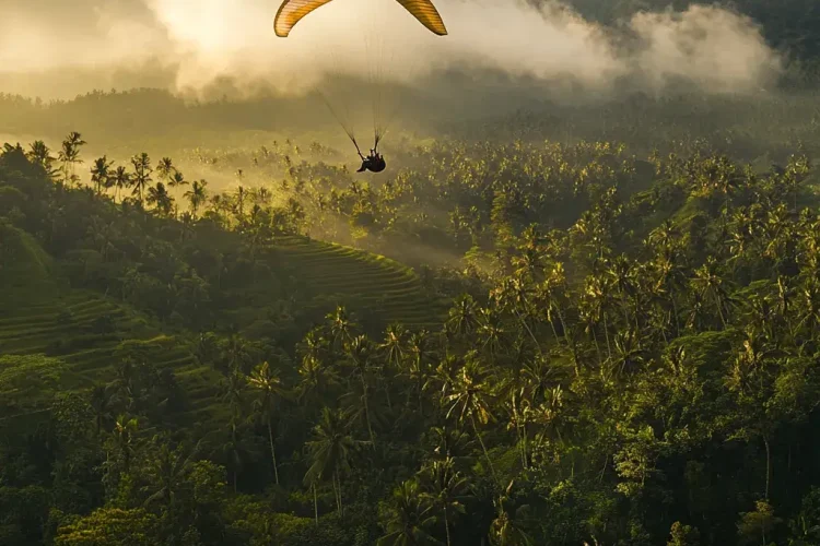 Bali Para Gliding Jungle