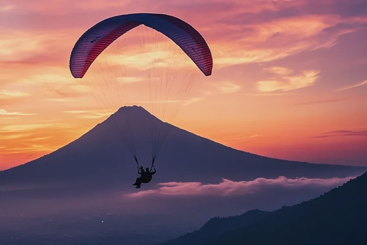 Bali Paraglidings Mount Agung